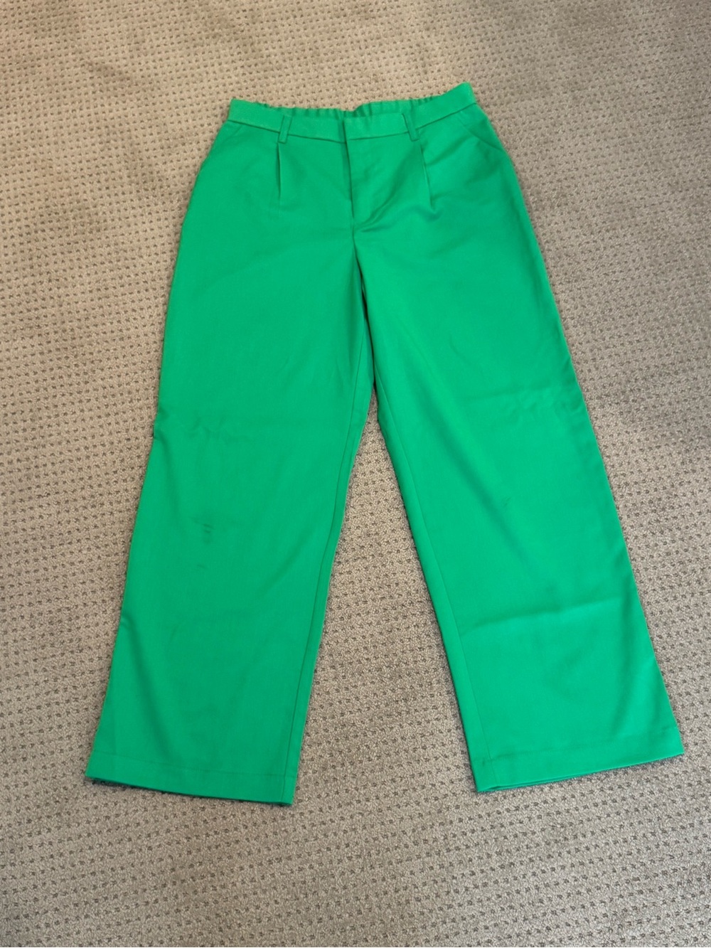 Kelly Green Wide Leg Pants, Divided, Size Medium, Like New Condition
